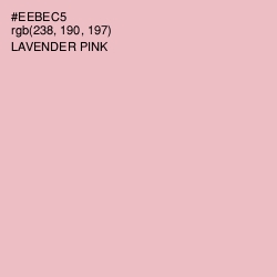 #EEBEC5 - Lavender Pink Color Image
